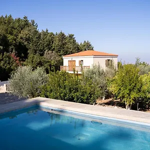 Vila Chaihoutes Stone Into Olive Farm In Zia Agios Dimitrios (Kos)
